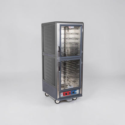 Professionally Maintained Condition – Metro C539-CDC-U-GY C5 3 Series – Full Height Heated Holding & Proofing Cabinet – Clear Dutch Doors – 120V – 2000W – UL / NSF Listed – Fully Tested & Operational!