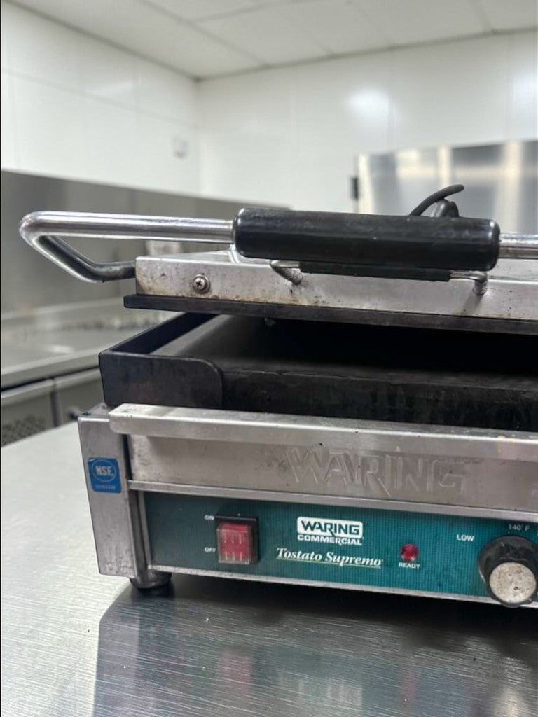 Premium Condition – Waring Commercial WFG275 – Tostato Supremo Panini Grill – 120V – UL Listed – Fully Tested & Operational!