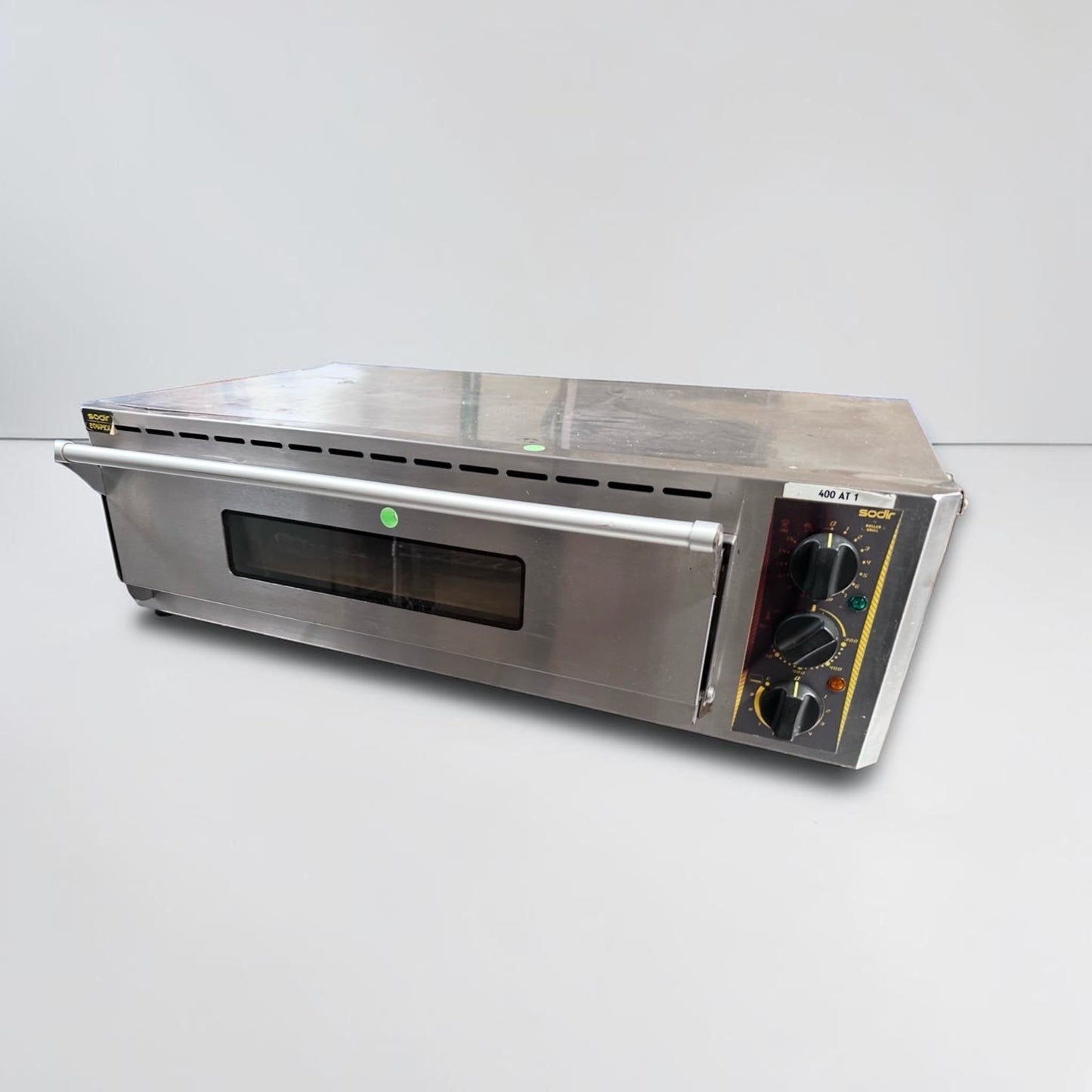 Elite Condition – Equipex SODIR PZ4302D – Countertop Electric Pizza Oven – Single Deck Fire Brick Stone Oven – 120V – 5700W – ETL Listed – Fully Tested & Operational!