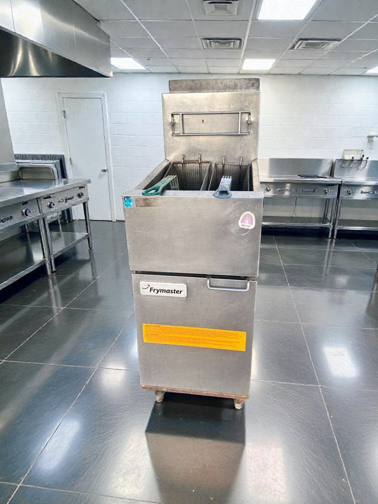 Pristine Condition – Frymaster 1ESG35T Gas Floor Fryer – Natural Gas – Fully Tested & Working!