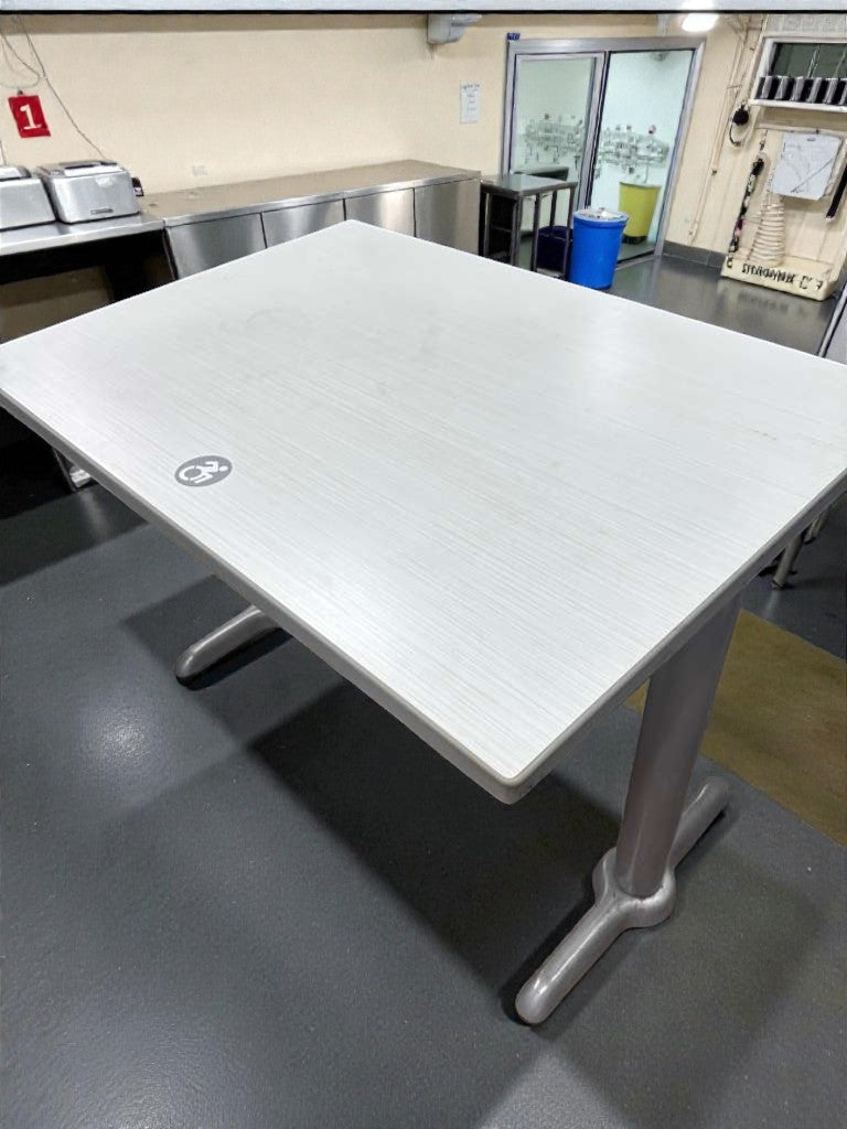Superior Condition – Commercial Restaurant Dining Table – Laminate Top – Heavy-Duty Metal Base – Fully Inspected & Ready for Use! (QTY 3 Available)
