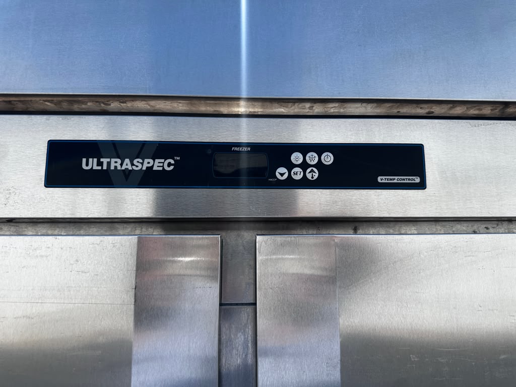 Outstanding Condition – Victory FISA-2D-S1 – 68" Two-Section Commercial Roll-In Freezer – 71 Cu. Ft. – Two Solid Doors – Stainless Steel – Fully Tested & Operational!