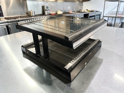 Immaculate Condition – Hatco GR3SDH-27 Glo-Ray® – 27" Self-Service Countertop Heated Glass Display Warmer – 2 Display Levels – 120V – 997W – Fully Tested & Operational!