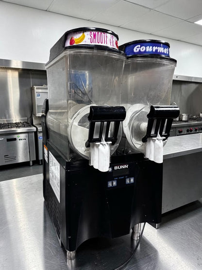 Prime Condition – BUNN Ultra-2 Black – Commercial Double 3-Gallon Slushy & Frozen Drink Machine – 120V – Fully Tested & Operational!