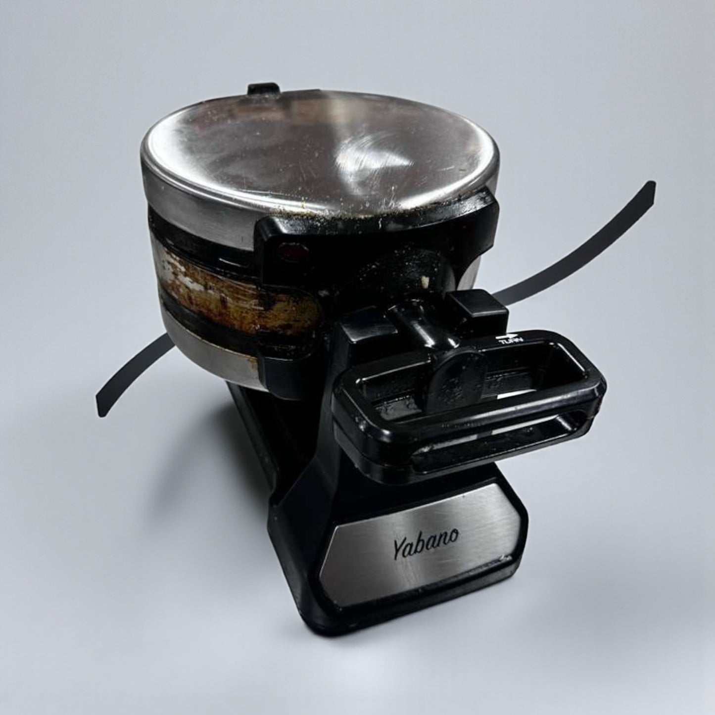 Dependable Condition – Yabano SW-290B – Rotating Belgian Waffle Maker – 1200W – 120V – ETL Listed – Fully Tested & Operational!
