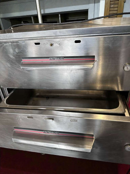 Refined  Condition – Wittco Commercial Double Drawer Warmer – Stainless Steel – UL Listed – Fully Tested & Operational!