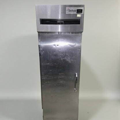 Premium Condition – Delfield Commercial Single Door Reach-In Refrigerator – Stainless Steel – Fully Tested & Operational!
