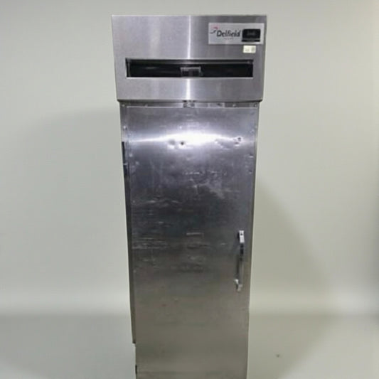 Premium Condition – Delfield Commercial Single Door Reach-In Refrigerator – Stainless Steel – Fully Tested & Operational!