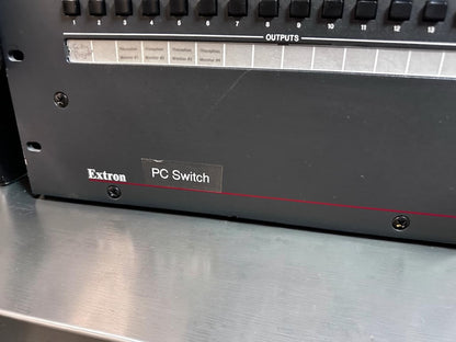 Dependable Condition – Extron CrossPoint Plus 1616 HVA – 16×16 RGBHV & Stereo Audio Matrix Switcher – 425 MHz – Fully Tested & Operational!