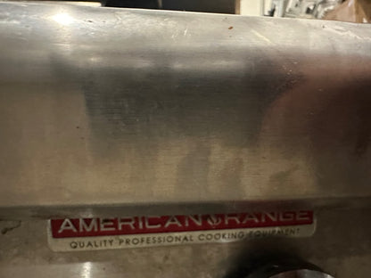High-Grade Condition – American Range ARHP-36-6 – 36" Heavy Duty Commercial Gas Hot Plate – 6 Open Burners – 192,000 BTU – Fully Tested & Operational!