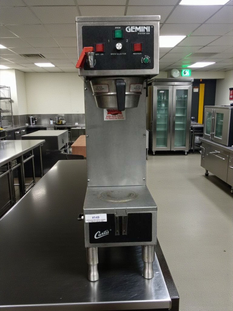 Pristine Condition – Curtis Gemini Commercial Coffee Brewer – 115V / Single Phase – Fully Tested & Working!