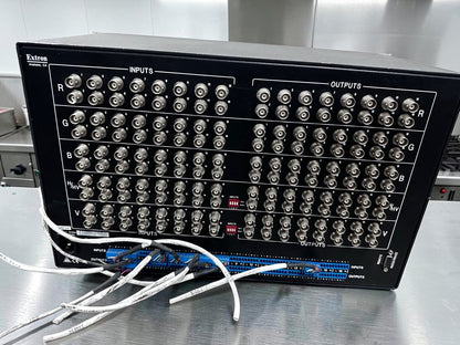 Dependable Condition – Extron CrossPoint Plus 1616 HVA – 16×16 RGBHV & Stereo Audio Matrix Switcher – 425 MHz – Fully Tested & Operational!
