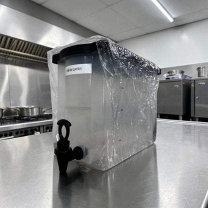 Like-New Condition – Cold Juice Dispenser – Plastic Beverage Dispenser with Spigot – Countertop Drink Service Container – Ready for Use!