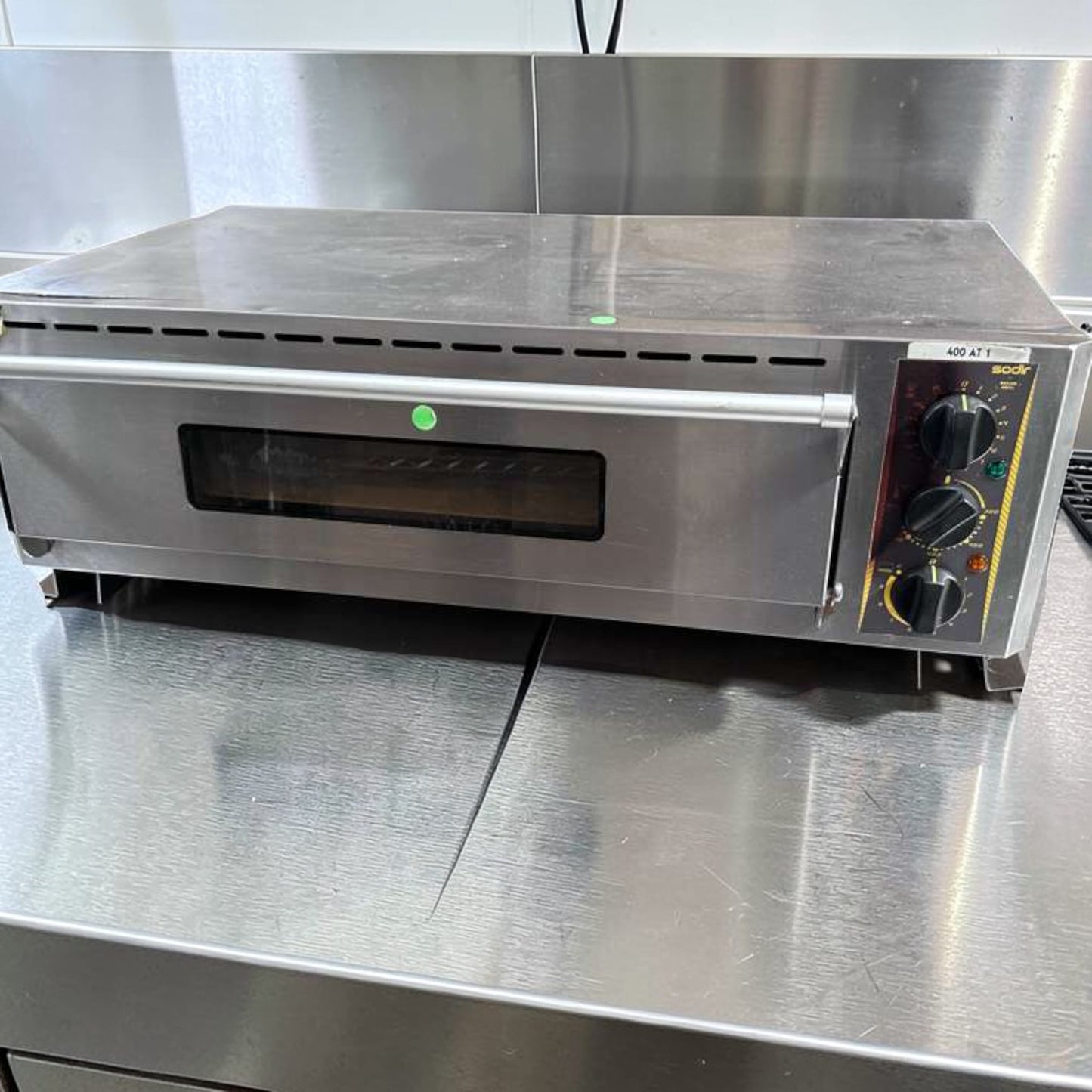 Superior Condition – Equipex PZ-4302D Sodir – Countertop Pizza Deck Oven – Commercial Electric Oven – 208–240V – Fully Tested & Operational!