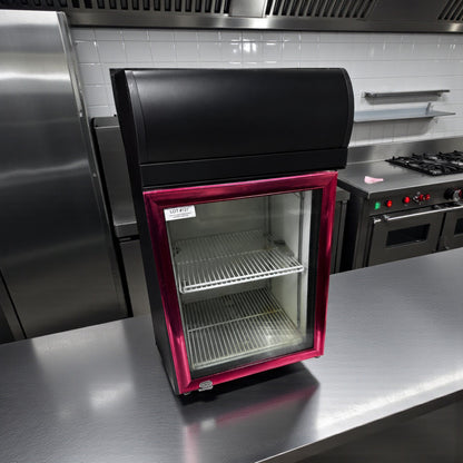 Superb Condition – CTH-32N – Commercial Countertop Glass Door Display Refrigerator – 2.5 Cu. Ft. – 110V – Fully Tested & Operational!