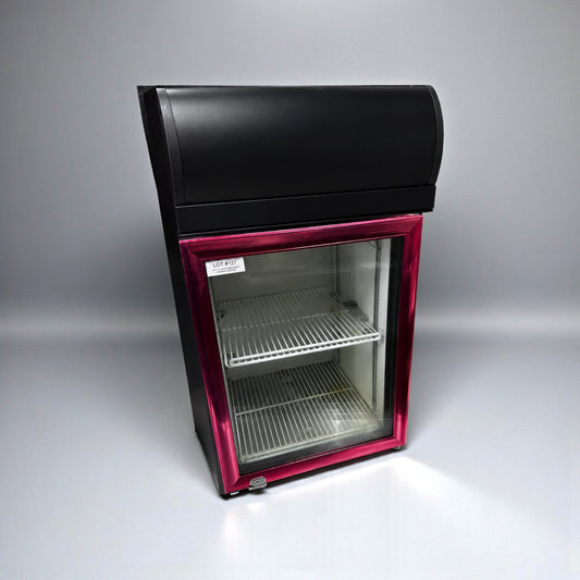 Superb Condition – CTH-32N – Commercial Countertop Glass Door Display Refrigerator – 2.5 Cu. Ft. – 110V – Fully Tested & Operational!