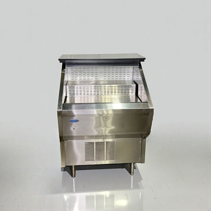 Excellent Condition – Federal Industries RSS3SC-2B – Commercial Refrigerated Display Case Merchandiser – 36" – Self-Service – UL Listed – Fully Tested & Operational!