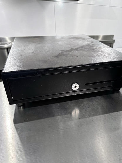 High-Grade Condition – APG Vasario VB452-BL1313 – 13″ Electronic POS Cash Drawer – 24VDC – Fully Tested & Operational!