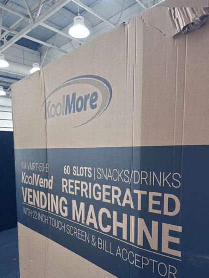Brand New Condition – KoolMore KoolVend Refrigerated Vending Machine (Scratch & Dent)