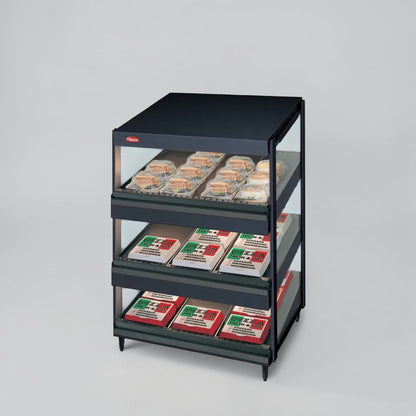 Dependable Condition – Hatco GRSDS-24T Glo-Ray® – 24" Triple-Shelf Open Heated Merchandiser – Infrared Heat – 120V – NSF Listed – Fully Tested & Operational!