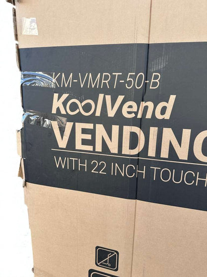 Brand New Condition – KoolMore KoolVend Refrigerated Vending Machine (Scratch & Dent)
