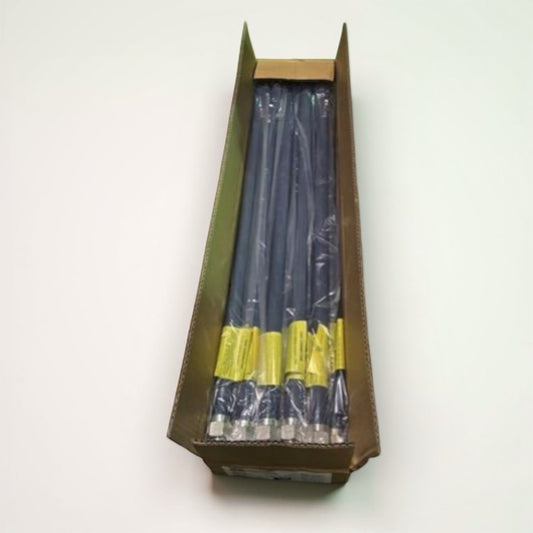 Elite Condition – (QTY 10) NAKS NK-S-36 – Commercial Gas Connector Hose – 36" Length – 3/4" MIP × 3/4" FIP – Fully Tested & Operational!