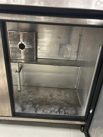 Superior Condition – True TUC-48F-LP-HC – 48 3/8" Low Profile Commercial Undercounter Freezer – Two Solid Doors – R290 – 115V – Fully Tested & Operational!