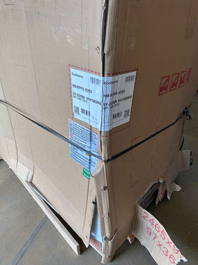 Brand New – Scratch & Dent - Koolmore 72" Commercial Refrigerated Prep Station Cold Table