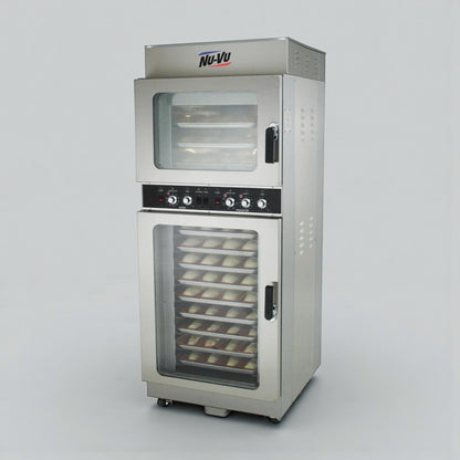 Exceptional Condition – Nu-Vu OP-4/8M Electric Convection Oven & Proofer Combo – 208V / Single Phase – Fully Tested & Working!