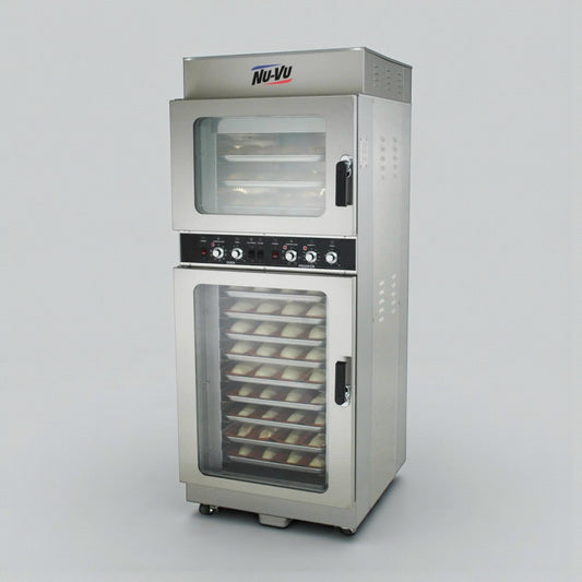 Exceptional Condition – Nu-Vu OP-4/8M Electric Convection Oven & Proofer Combo – 208V / Single Phase – Fully Tested & Working!