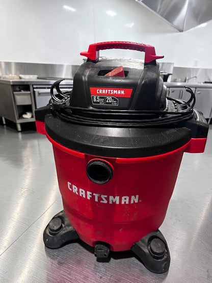 Dependable Condition – Craftsman CMXEVBE17595 – 16 Gallon 6.5 Peak HP Wet/Dry Shop Vacuum – Heavy-Duty Portable Vac – Fully Tested & Operational!