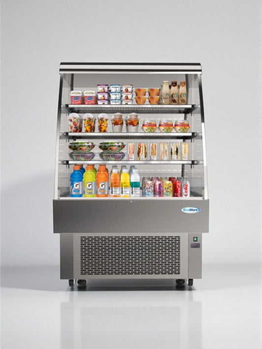 Brand New – Scratch & dent  - Koolmore Open Air Refrigerated Display Merchandiser