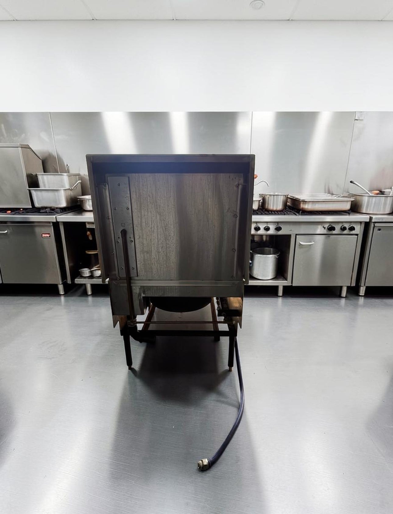 Prime Condition – ABC Restaurant Equipment ABC-1 – Natural Gas Chinese Wok Range – 1-Hole Stainless Steel Wok Station – 100,000–110,000 BTU - Fully Tested & Operational!