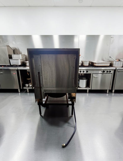 Prime Condition – ABC Restaurant Equipment ABC-1 – Natural Gas Chinese Wok Range – 1-Hole Stainless Steel Wok Station – 100,000–110,000 BTU - Fully Tested & Operational!
