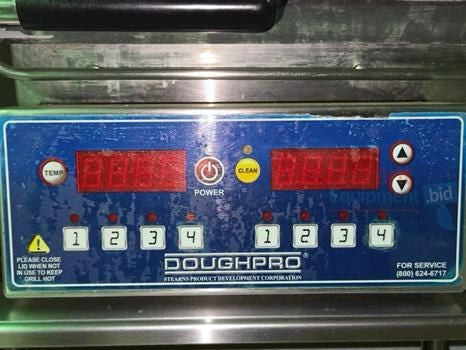 Outstanding Condition – DoughXpress Commercial Dough Press – Digital Controls – Stainless Steel – Fully Tested & Operational!