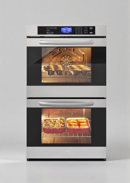 Brand New - Never Used – Scratch & Dent KoolMore KM-WO30D-SS 30″ Electric Double Wall Oven