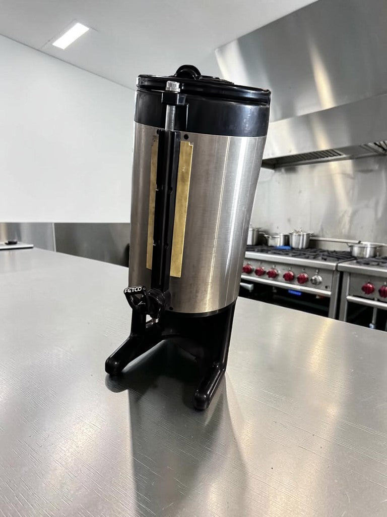 Optimal Condition – FETCO LUXUS LD-15 – 1.5-Gallon Thermal Coffee Dispenser – Stainless Steel – Non-Electric – Fully Tested & Operational!