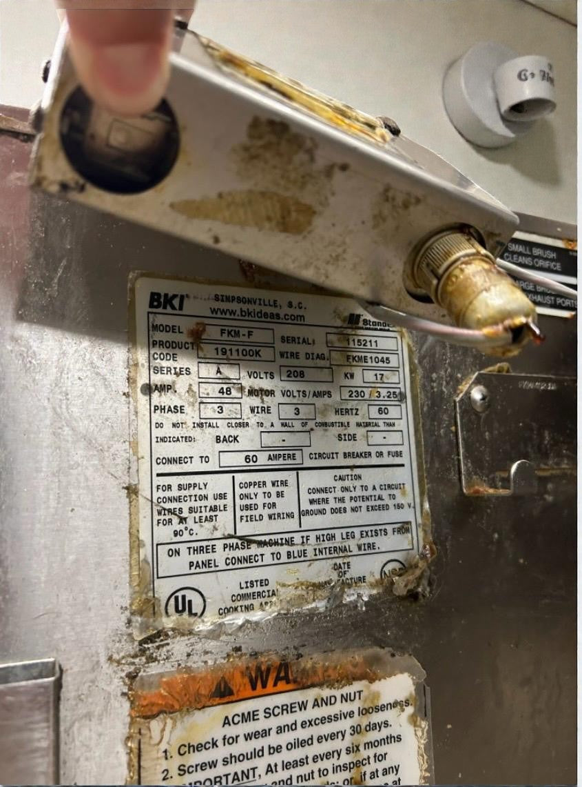 Top-Tier Condition – BKI FKM-F Commercial Pressure Fryer – 208V / 3-Phase – Fully Tested & Working!