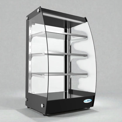 Brand New in Original Box  – Pristine Condition – KoolMore DC-3CB – Countertop Self-Service Pastry Display Case – LED Lighting – Rear Door – 2.7 Cu. Ft.!