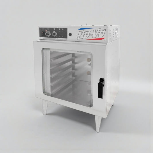 Outstanding Condition – Nu-Vu RM-5T Single-Deck Countertop Convection Oven with Mobile Stand – 208V / 3 Phase – Fully Tested & Working!