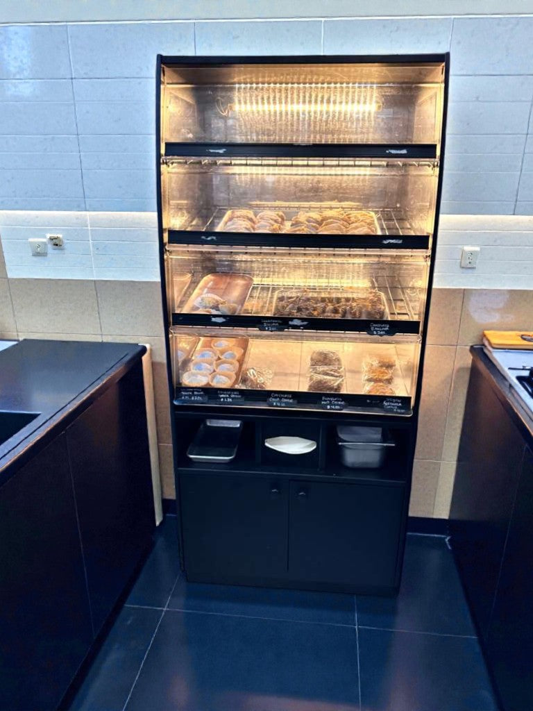 Outstanding Condition - Turbo Air Refrigerated Bakery Display Case – Glass Merchandiser – LED Lit – Commercial Pastry Showcase – Fully Tested & Operational