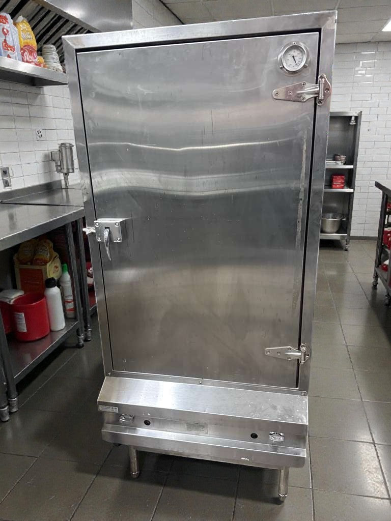Premium Condition – Commercial Stainless Steel Smoker / Heated Holding Cabinet – Gas – NSF Certified – Fully Tested & Operational!