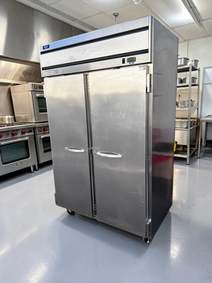 Superior Condition – Beverage-Air HFP2-1S Horizon Series – 52" Two-Door Reach-In Freezer – R404A – 115V – ENERGY STAR – Fully Tested & Operational!