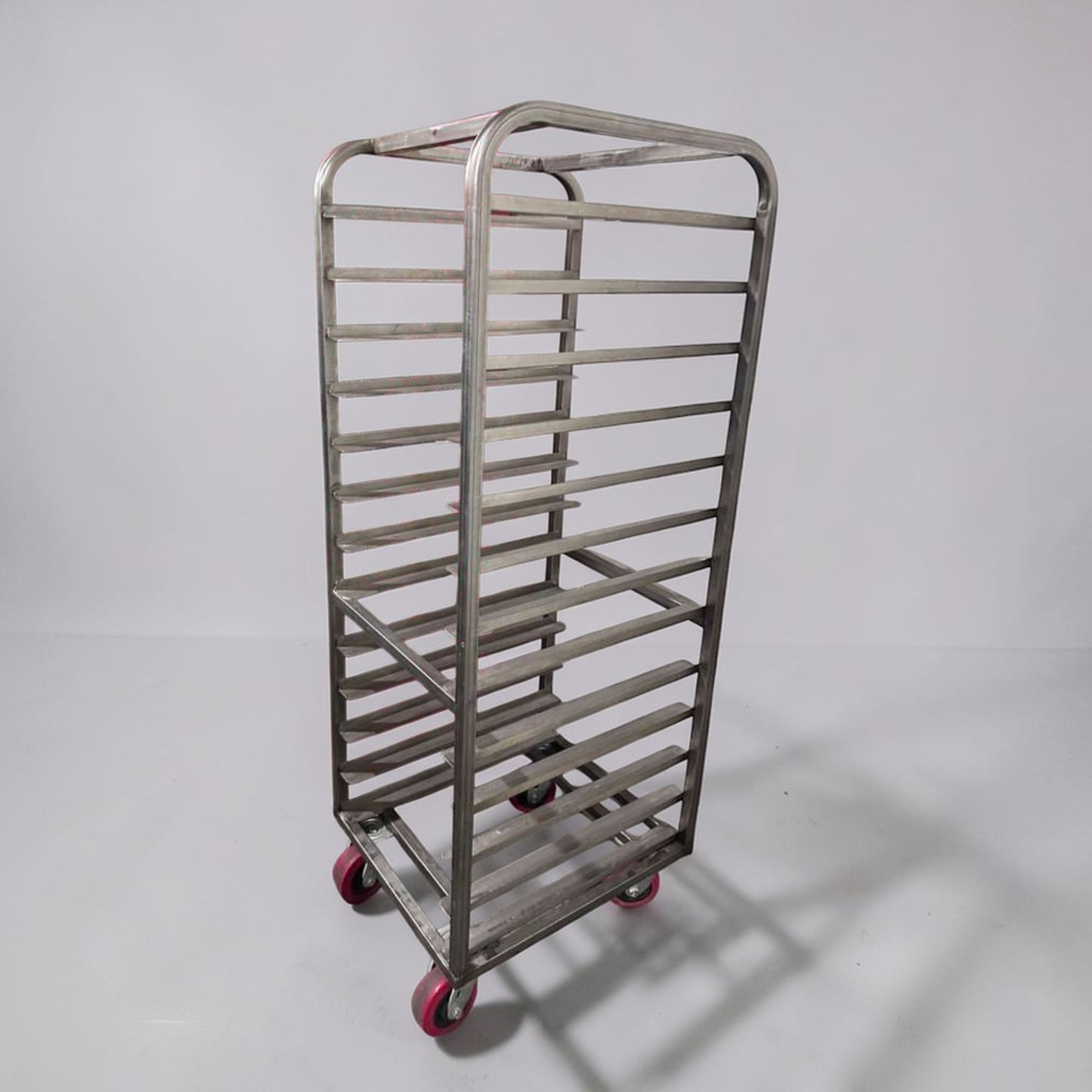 Superior Condition – Commercial Stainless Steel Bun Pan Rack – Mobile Sheet Pan Rack – Heavy-Duty Bakery / Kitchen Tray Rack – Fully Tested & Operational!