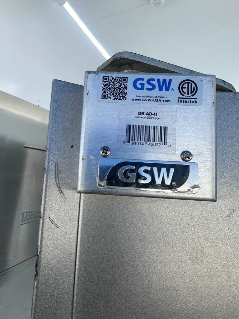 Prime Condition – GSW Commercial Aluminum Swing Door – Restaurant / Kitchen Pass-Through – 36” x 80” – Heavy-Duty – Fully Inspected & Ready for Installation!
