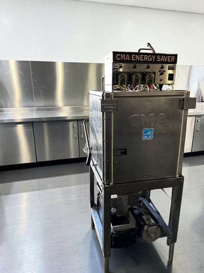 Exceptional Condition – CMA Dishmachines EST-AH2 Energy Mizer® – Commercial Low-Temperature Door-Type Dishwasher – 40 Racks/Hour – 115V – Fully Tested & Operational!