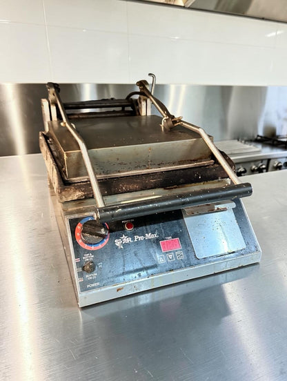 Superb Condition – Star Pro-Max 14" Two-Sided Panini Grill – Commercial Sandwich Press – UL & NSF Certified - Fully Tested & Operational!
