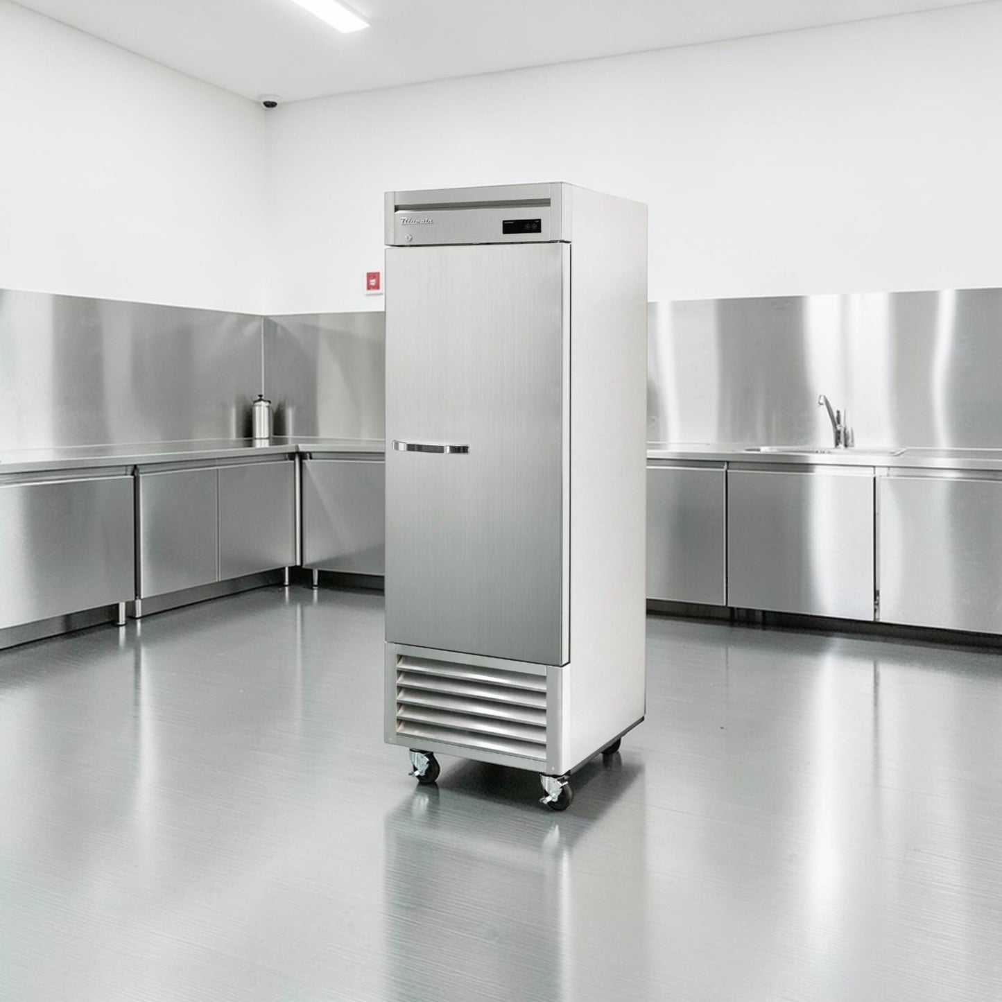 Elite Condition – Blue Air BSR23-HC Commercial Reach-In Refrigerator – 26” Stainless Steel – Bottom Mount – Fully Tested & Operational!