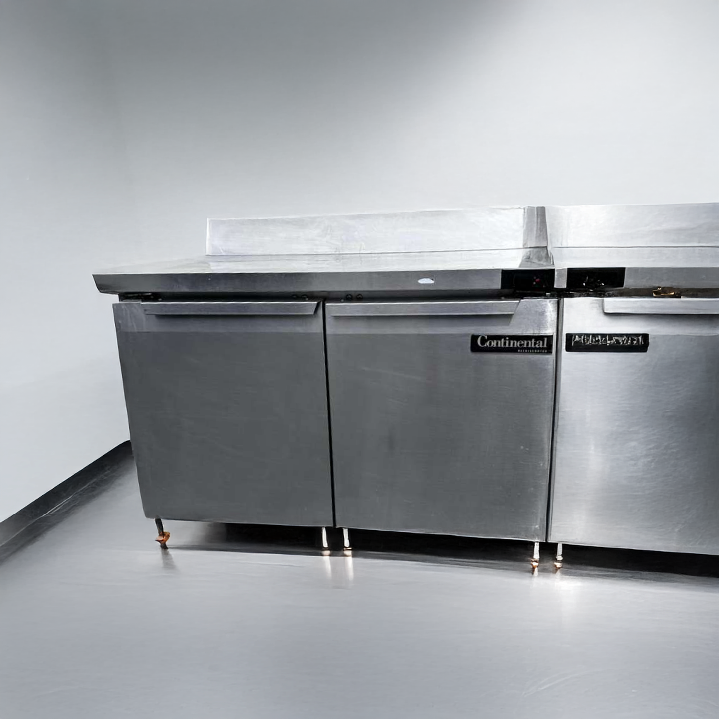 Outstanding Condition – Continental Commercial Refrigerated Chef Base / Worktop Refrigerator – Stainless Steel – 48” Unit – Fully Tested & Operational!