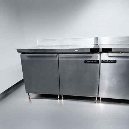 Outstanding Condition – Continental Commercial Refrigerated Chef Base / Worktop Refrigerator – Stainless Steel – 48” Unit – Fully Tested & Operational!